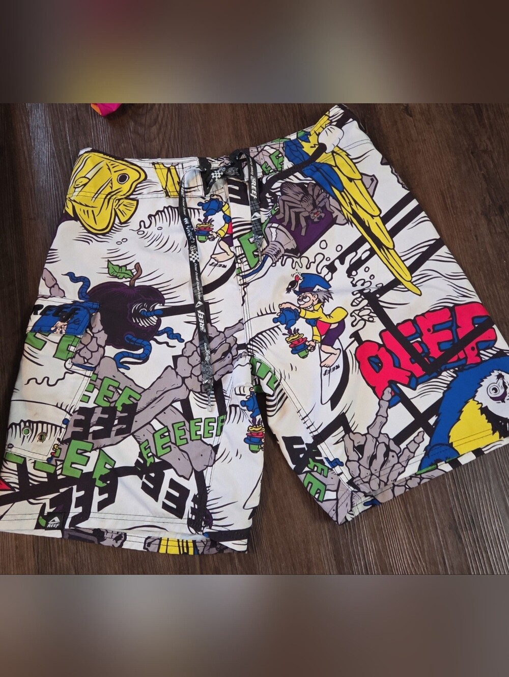 Mens Reef Board Shorts Size 34